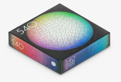 540 Colours 3d Sphere Puzzle By Clemens Habicht - Circle, HD Png Download, Free Download