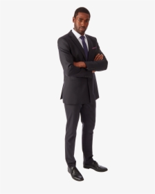 Man Standing With Support Png, Transparent Png, Free Download
