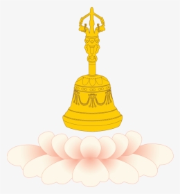 Dharmachakra With Lotus Flower, HD Png Download, Free Download