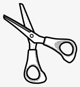 Black And White Scissors Png - Black And White Scissors, Transparent Png, Free Download