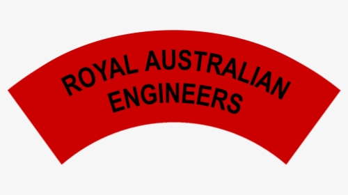 Royal Australian Engineers Battledress Flash No Border - Circle, HD Png Download, Free Download