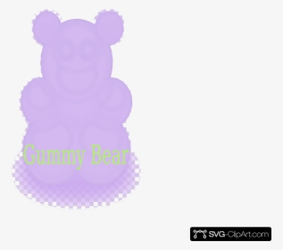 Gummy Bear Clip Art Icon And Clipart Transparent Png - Teddy Bear, Png Download, Free Download