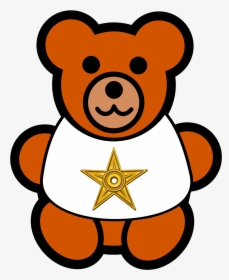New Bearnstar - Teddy Bear Cartoon Easy, HD Png Download, Free Download