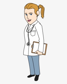 Girl Doctor Clipart Transparent - Clip Art, HD Png Download, Free Download