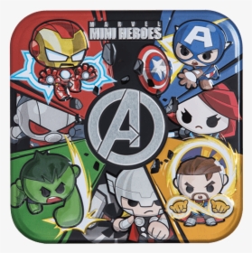 Marvel Mini Heroes Mooncake, HD Png Download, Free Download