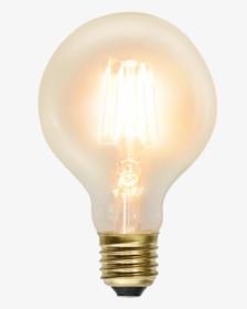 Led Lamp E27 G80 Soft Glow - Light Bulb Glow Png, Transparent Png, Free Download