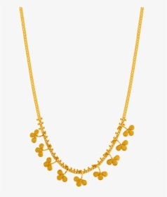 Chandra Jewellers 22k Yellow Gold Neckless - Necklace, HD Png Download, Free Download
