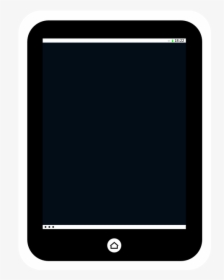 Tablet Display Color And Status Bar Clip Arts - Tablet Computer, HD Png Download, Free Download