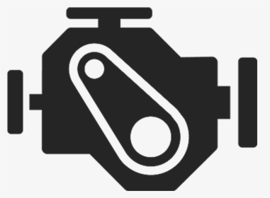 Engine - Red Check Engine Light Icon, HD Png Download, Free Download