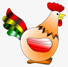 Chicken, Hen, Rooster, Farm, Bird, Animal, Cock - Rooster, HD Png Download, Free Download