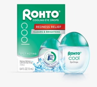 Rohto Cool - Rohto Eye Drops Cool, HD Png Download, Free Download