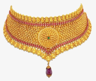 Necklace Png Background - Jodha Haar Design Gold, Transparent Png, Free Download