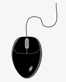 Dell Computer Mouse Clipart - Black Computer Mouse Clipart, HD Png Download, Free Download