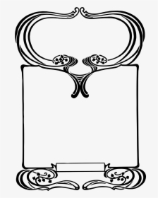 Image Freeuse Stock Royalty Free Stock Frame Oh So - Art Nouveau Frame Clipart Vector Free, HD Png Download, Free Download
