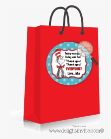 Seuss 1st Birthday Favor Tags - Dr Seuss Goodie Bags, HD Png Download, Free Download