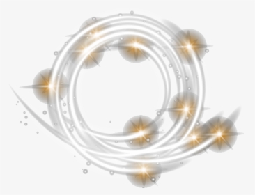 Sparkling Circle Fire Effect White Aperture Light Stickers For Editing Picsart Hd Png Download Kindpng