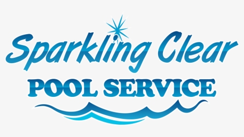 Sparkling Clear Pool Service Logo - Graphic Design, HD Png Download, Free Download