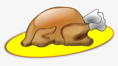 Turkey On A Plate Drawing, HD Png Download, Free Download