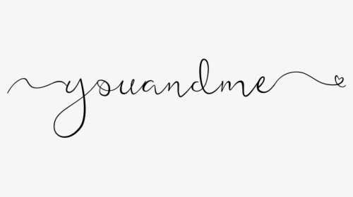 You & Me Fotografie - Calligraphy, HD Png Download - kindpng
