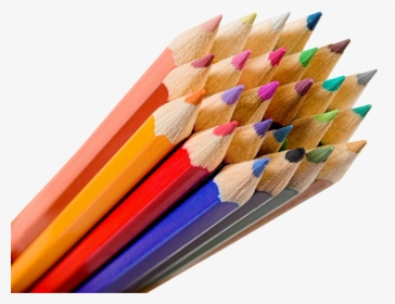 Colorful Pencils Background Pencil Transparent - Pencils Png, Png Download, Free Download