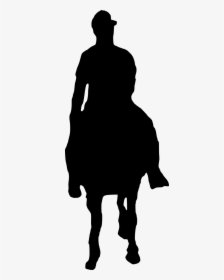 Free Png Horse Riding Silhouette Png Images Transparent - Corbeau A Imprimer, Png Download, Free Download