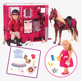 Riding Bundle Set All Components - Our Generation Horse Sets, HD Png Download, Free Download