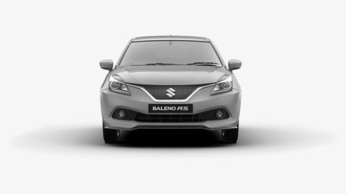 Baleno Rs Silver Car Front View - Front View Png Car, Transparent Png, Free Download