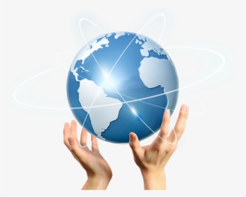 Globe In Hand Png, Transparent Png, Free Download