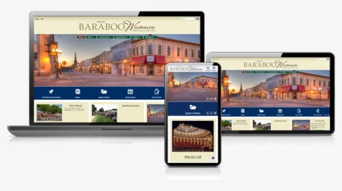 Baraboo Wisconsin Website - Website, HD Png Download, Free Download