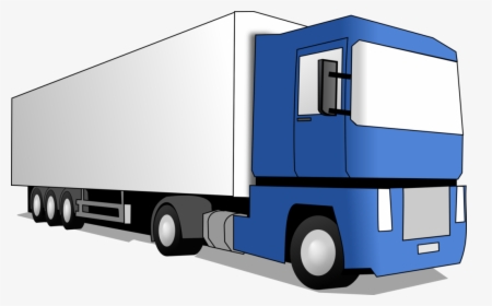 Vector Freeuse Trailer At Getdrawings Com - Truck Clipart Png Transparent, Png Download, Free Download