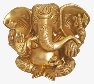 Holy Modern God Sri Mahaganapathy Brass Idol, 3 X 6 - Statue, HD Png Download, Free Download