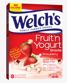 Welch"s Low Fat Gluten-free Strawberry Fruit N - Welch's Strawberry Yogurt Snacks, HD Png Download, Free Download