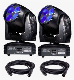 Eliminator Stealth Craze Led Moving Head Light 2-pack - Intelligent Lighting, HD Png Download, Free Download