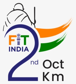 02 02 Run Logo - Fit India Plogging Run, HD Png Download, Free Download