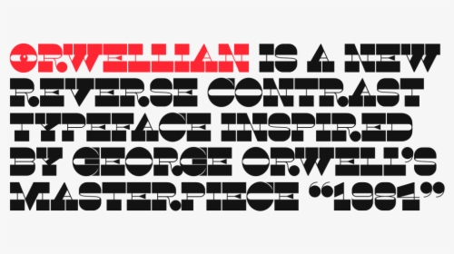 Orwellian Font, HD Png Download, Free Download