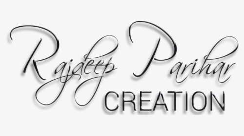 Rajdeep Singh Parihar Creation - Calligraphy, HD Png Download, Free Download