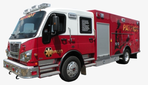 Braun Fire Truck Ambulance - Bridgeville Volunteer Fire Department, HD Png Download, Free Download