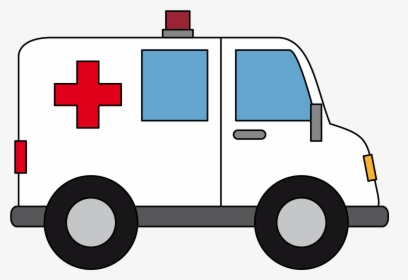 Clipart Of Hospital, - Ambulance Clipart Transparent Background, HD Png Download, Free Download
