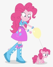Pony And Eguestrian Girl Pinkie Pie Wallpaper Wpt7607915 - My Little Pony Equestria Girls Filly Pinkie Pie, HD Png Download, Free Download