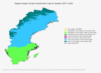 Koppen Climate Classification Sweden, Hd Png Download - Sweden Climate, Transparent Png, Free Download