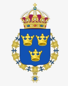 Sweden Coat Of Arms Vector - Constantinople Coat Of Arms, HD Png Download, Free Download