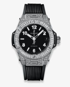 Icy Watches - Black Jaguar White Tiger Hublot, HD Png Download, Free Download