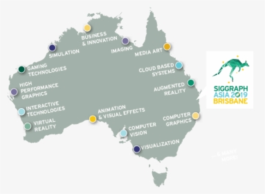 Key Segments - Australia Map Cut Out, HD Png Download, Free Download