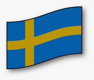 Angle,brand,flag - Desenho Da Bandeira Da Suécia, HD Png Download, Free Download