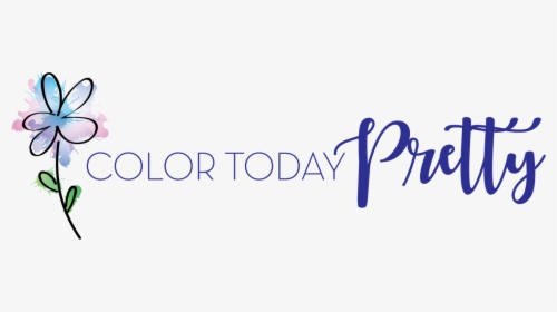 Color Today Pretty - Calligraphy, HD Png Download, Free Download