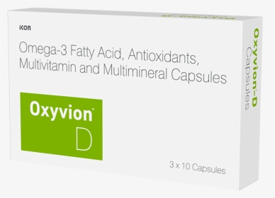 Oxyvion-d Capsules - Oxyvion D Capsule, HD Png Download, Free Download