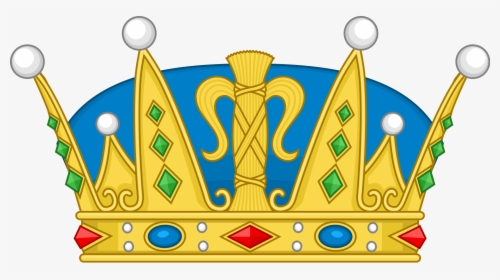 Coronet Of The Crown Prince Of Sweden Clipart , Png - Swedish Heraldic Crown, Transparent Png, Free Download
