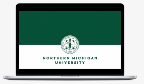 Nmu Seal White Background Power Point Template Design - Northern Michigan University, HD Png Download, Free Download