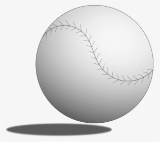 Transparent Baseball Diamond Clipart Black And White - Field Hockey Ball Clip Art, HD Png Download, Free Download