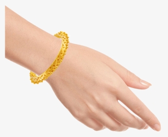 Chandra Jewellers 22k Yellow Gold Bangle - Bangle Pc Chandra Jewellers, HD Png Download, Free Download